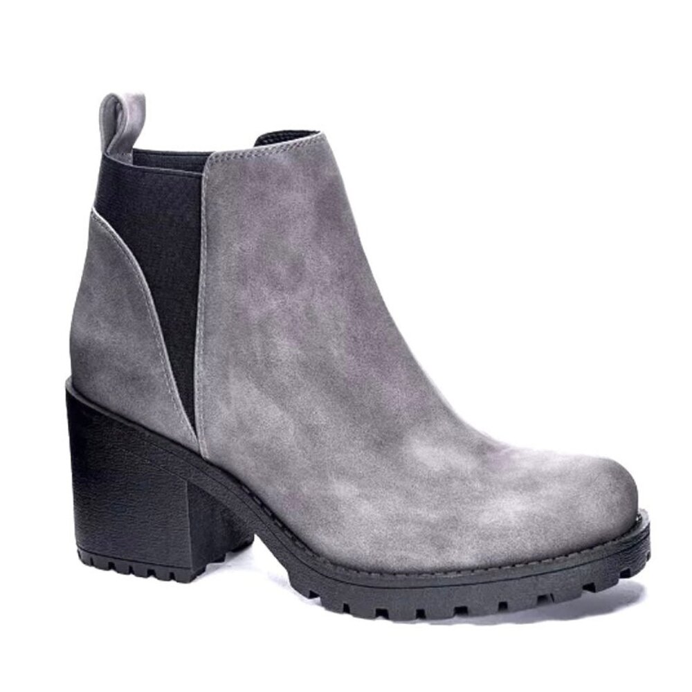 Dirty Laundry LIDO Women's Booties Block Heel Lug Sole Ankle Boots